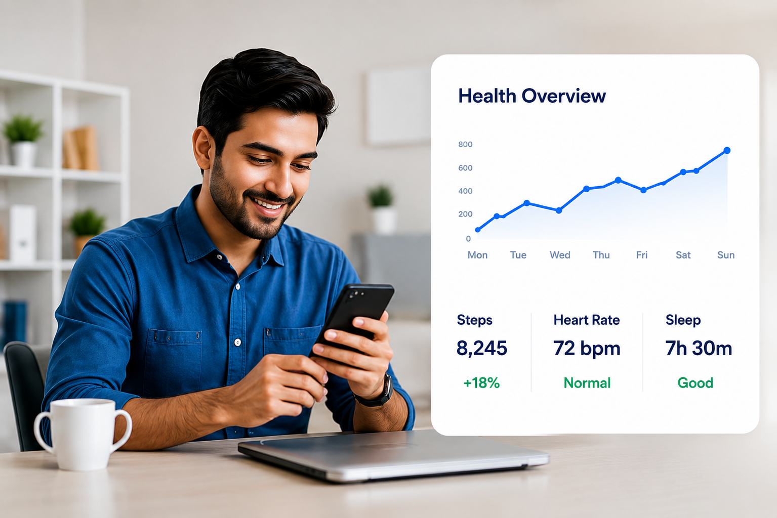 Busy Professional Regains Control of Health