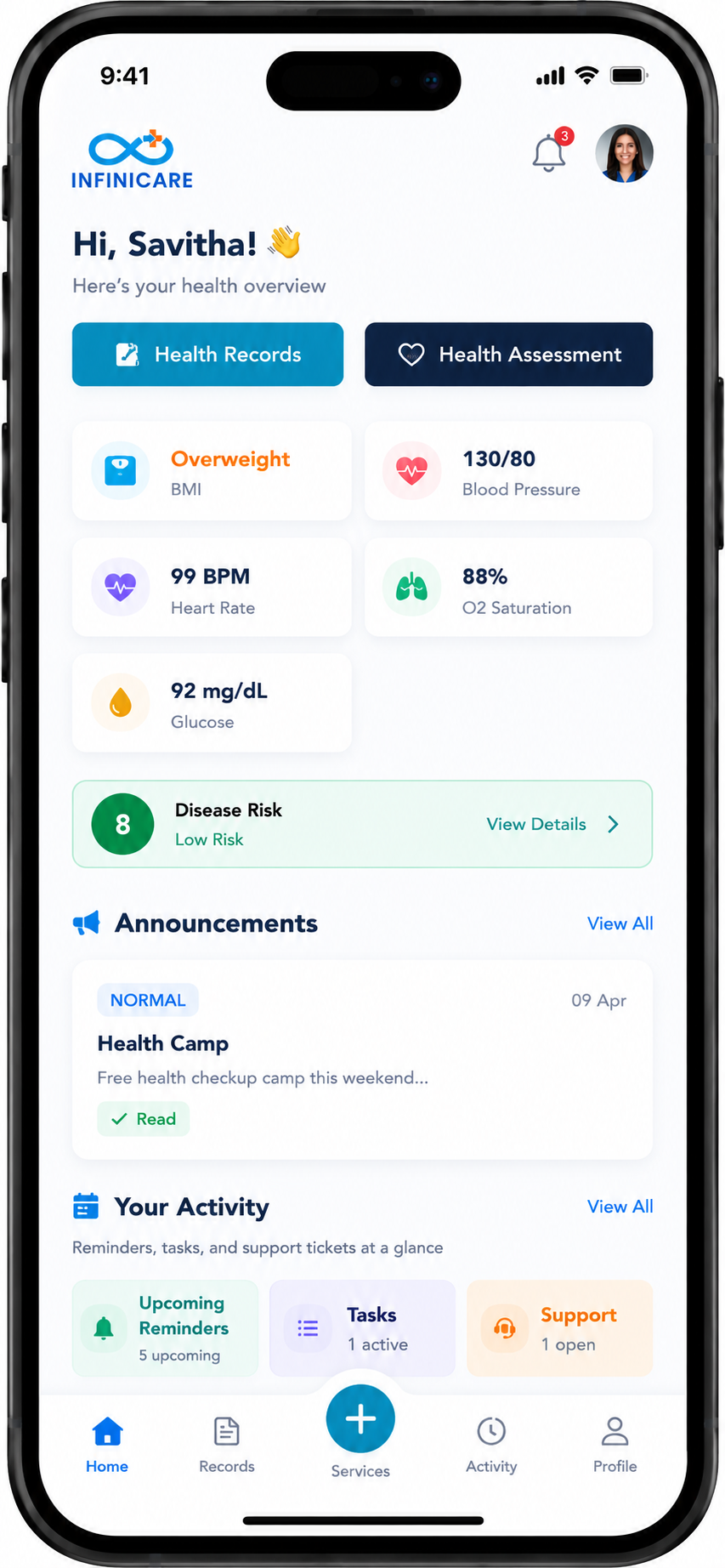 Health Dashboard